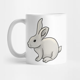 Cute Bunny hand drawn rabbit gift Mug